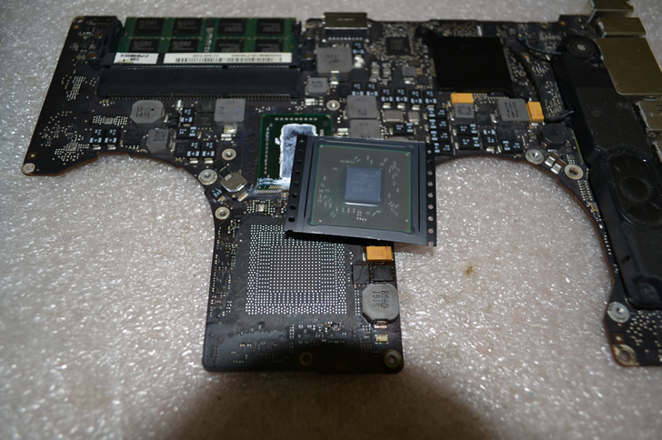 Замена видеокарты MacBook Pro A1286